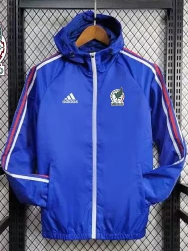 24-25 Mexico Blue Windbreaker