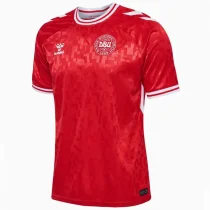 24-25 Denmark Home Fans Soccer Jersey