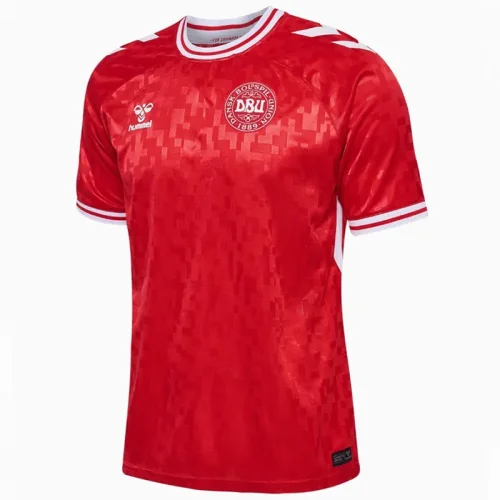24-25 Denmark Home Fans Soccer Jersey