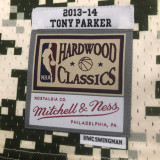2013-14 SA Spurs PARKER #9 Green CamouflageTop Quality Hot Pressing NBA Jersey (迷彩）