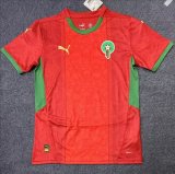 24-25 Morocco Home Fans Soccer Jersey