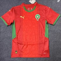 24-25 Morocco Home Fans Soccer Jersey