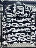 25-26 BAR Black white Windbreaker