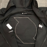 2022 TRAIL BLAZERS Player GI Black Zip hoodie Jacket