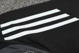 24-25 Man Utd Dark gray Kids Half Pull Tracksuit (童装)(半拉链)