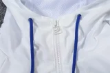 24-25 England White Windbreaker