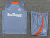 23-24 INT Grey Tank top and shorts suit