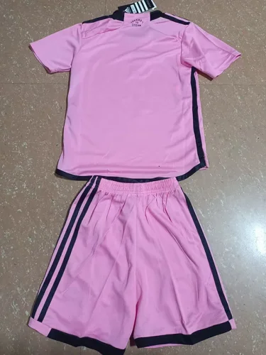 24-25 Inter Miami Pink Kids Soccer Jersey