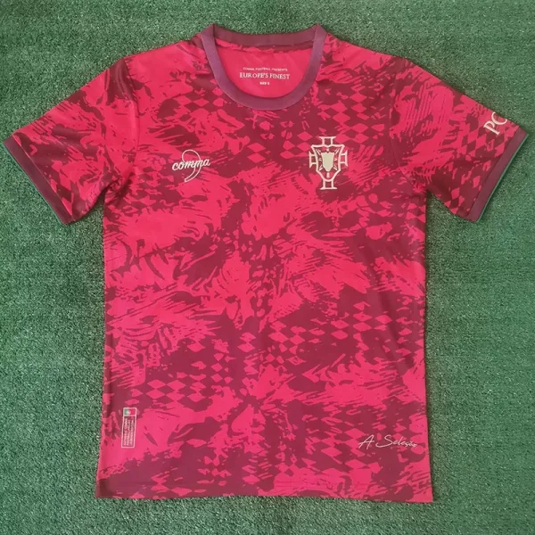 24-25 Portugal Red Training Shirts