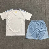 24-25 Aston Villa Away Kids Soccer Jersey