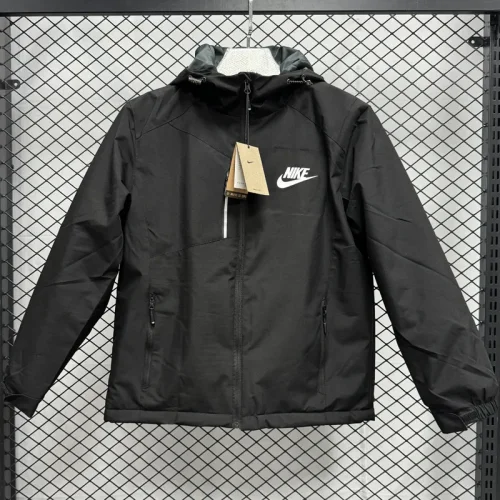 2024 NK Thickened warm Black Outdoor Jackets # F2 加绒冲锋衣