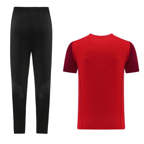 2023 AD03 Red Short-sleeved Trouser Suit