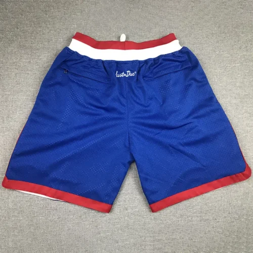 CLIPPERS Blue City Edition Top Quality NBA Pocket Pants #快船队