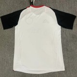 25-26 Man Utd White Black Fans Training shirts