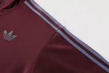2024 AD Jujube Red Jacket Tracksuit #AJ19