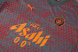 23-24 Man City Grey Red Training Short Suit