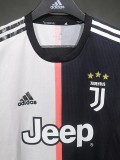 2019-2020 JUV Home Player Version 长袖球员 Long SleeveRetro Soccer Jersey