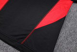 23-24 Sao Paulo Black Half Pull Tracksuit (半拉链) #B654