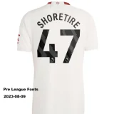 23-24 Man Utd Third Player Version Soccer Jersey