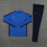 2023 NK Blue Half Pull Tracksuit (半拉链) #NB05