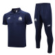 23-24 Marseille Royal Blue Polo Tracksuit #C990
