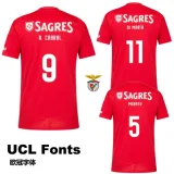 25-26 Benfca Special Edition Black Red Training shirts