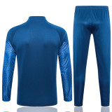 23-24 Marseille Dark Blue Jacket Tracksuit # A686