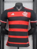 24-25 Flamengo Home Player Version Soccer Jersey