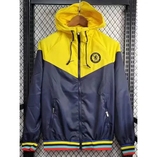 24-25 CHE Royal blue &Yellow Windbreaker