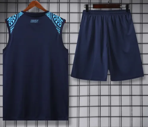 24-25 Napoli Dark Blue Tank top and shorts suit