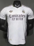 24-25 RMA White Special Edition Player Version Soccer Jersey