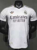 24-25 RMA White Special Edition Player Version Soccer Jersey
