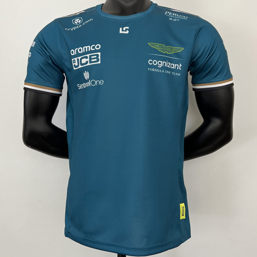 2023 F1 Aston Martin #18 Green Racing Suit(圆领18号)