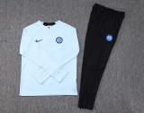 23-24 INT Lightl Blue Half Pull Tracksuit (半拉链)