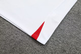 23-24 LIV White Training Short Suit (灰袖)