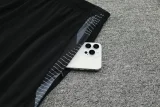 24-25 Al-Nassr Black Half Pull Tracksuit (半拉链)
