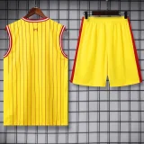 24-25 LIV Yellow Tank top and shorts suit