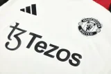 25-26 Man Utd White Training short suit