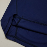 2010 Spain Away Royal Blue Retro Soccer Jersey(带胸前决赛字)