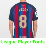 22-23 BAR Home Player Version Soccer Jersey