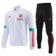 23-24 Man Utd White Jacket Tracksuit
