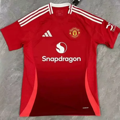 24-25 Man Utd Home Fans Soccer Jersey