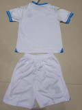 23-24 Marseille Home Kids Soccer Jersey