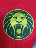 25-26 Cameroon Red Player Version Soccer Jersey
