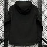 24-25 PSG Jordan Black Outdoor Jackets #RK901冲锋衣