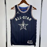 23-24 ALL-STAR LILLARD #0 Blue Top Quality Hot Pressing NBA Jersey