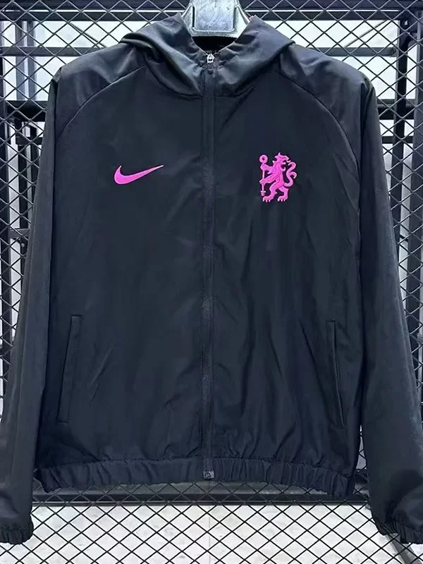 25-26 CHE Black Windbreaker