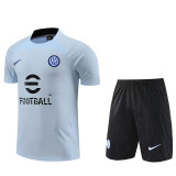 23-24 INT Royal Blue Training Short Suit