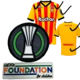 24-25 RC Lens Home Print Sponsor Fans Soccer Jersey