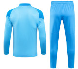 23-24 Man City Sky Blue Half Pull Tracksuit (半拉链)